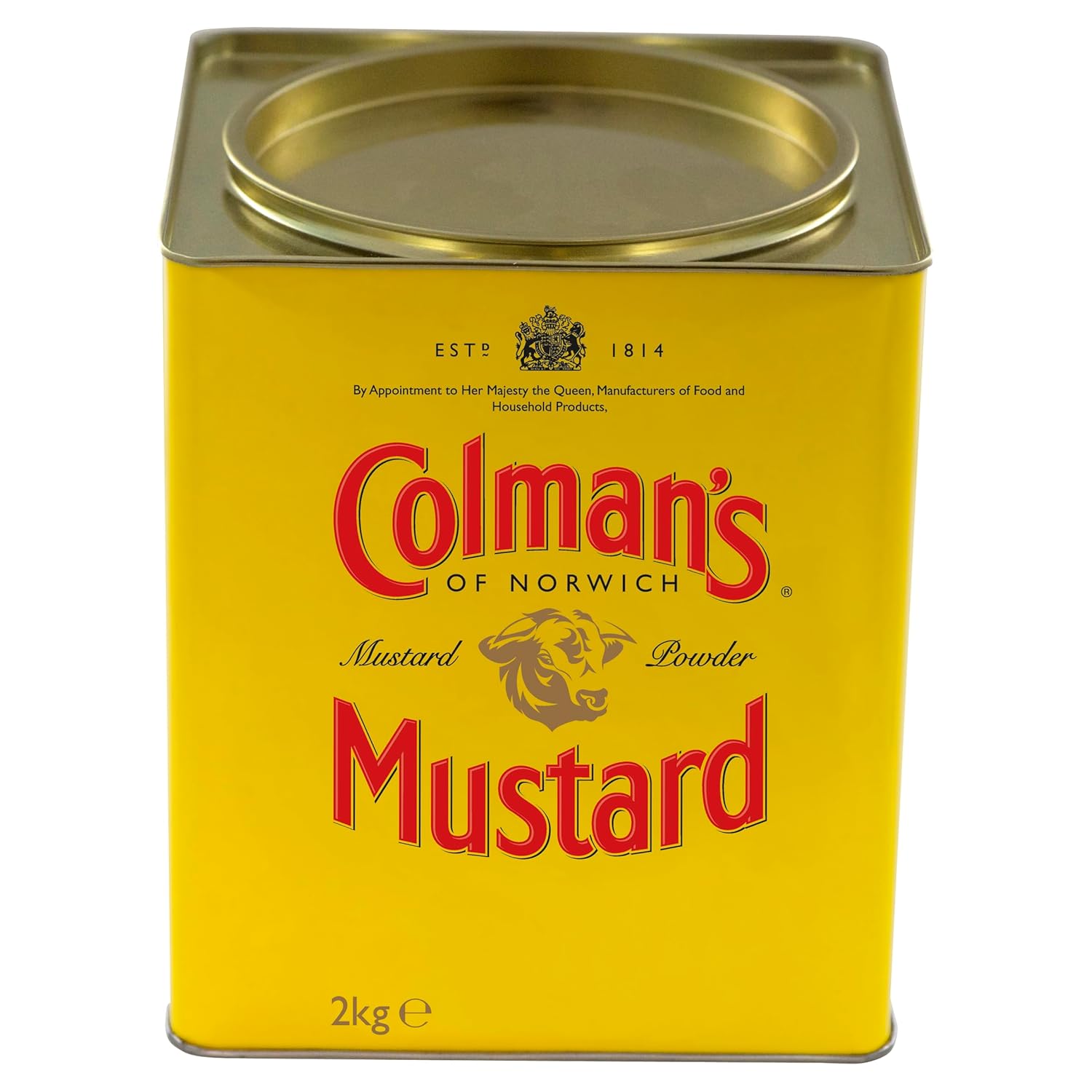 Colman's Double Superfine Mustard Powder for Culinary Excellence