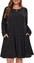 Trendy BELAROI Plus Size Sweater Dress for Cool Weather Fashion