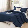 Litanika Navy Blue Comforter King Size - Lightweight All-Season