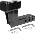 MaxxHaul 50909 Trailer Hitch Riser for 2 in Receiver - 6 in Rise/Drop