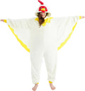 ressber Unisex Chicken Onesie Pajamas - Fun Warm Costume
