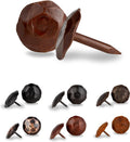 0.75 in Round Head Iron Clavos 50 Pack - Sealed Rusted Finish