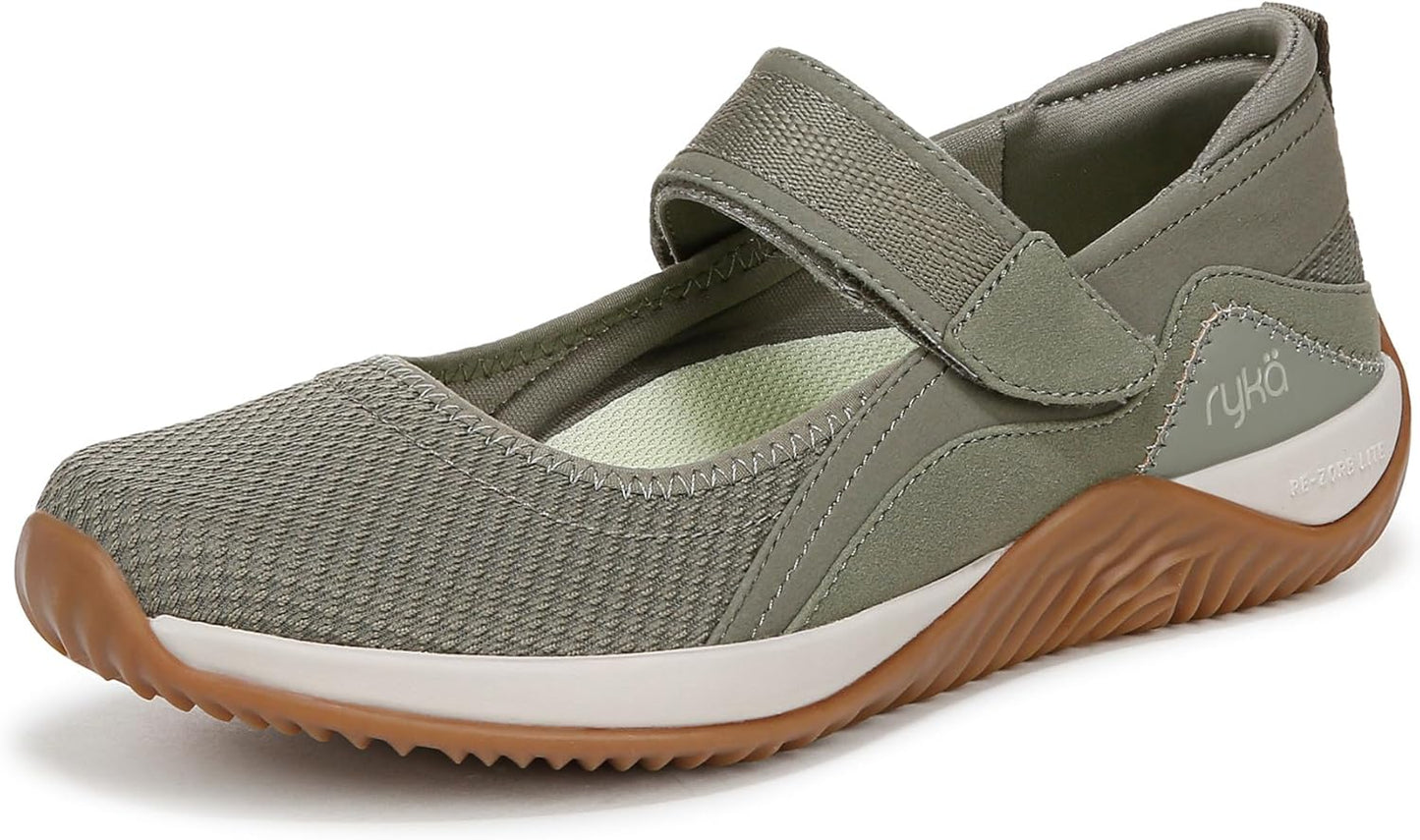 Ryka Women's Echo Mary Jane Flat for Everyday Comfort and Style