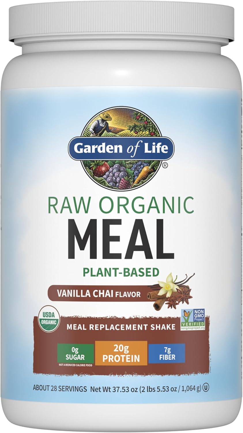 Garden of Life Meal Replacement Shakes: Vanilla Chai Protein