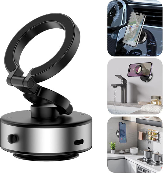 360 Rotatable Magnetic Car Phone Mount - Strong Hold!
