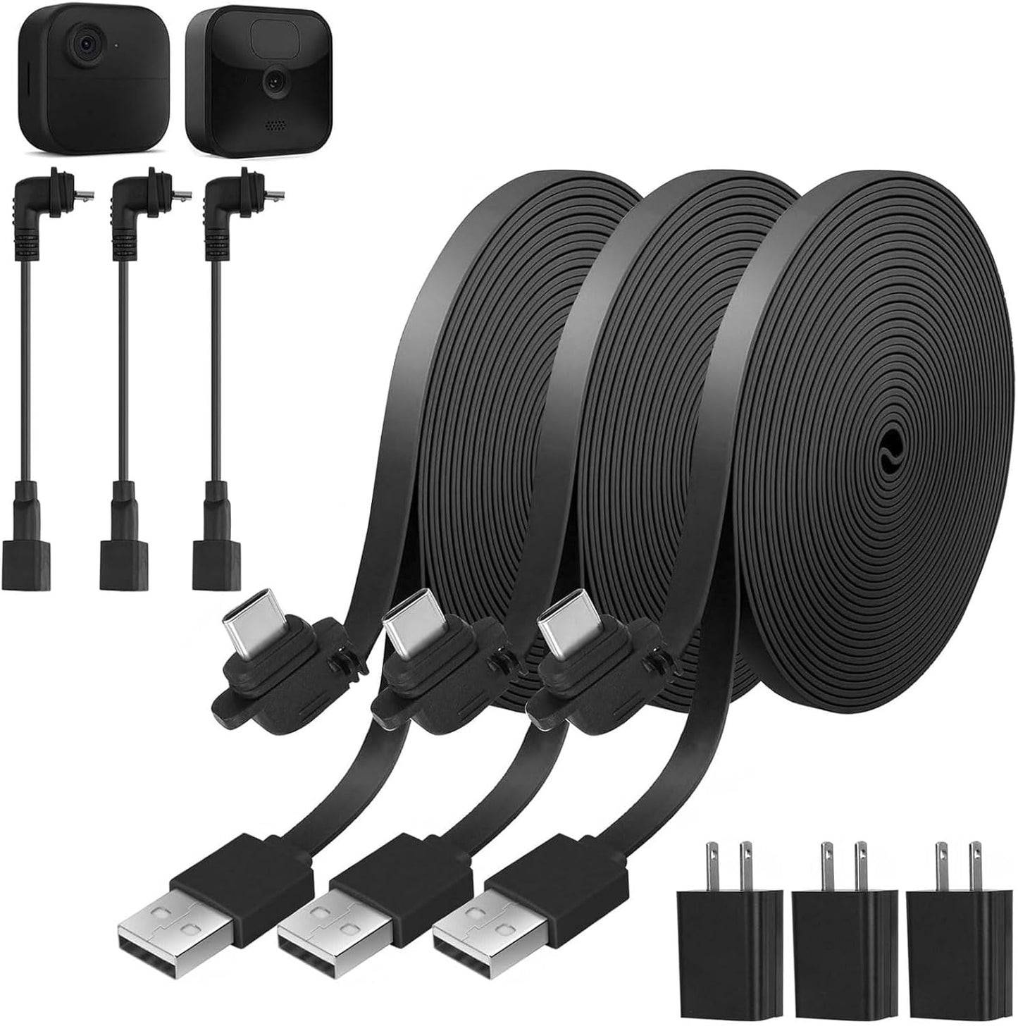 Blink Camera Weatherproof Power Cable Set