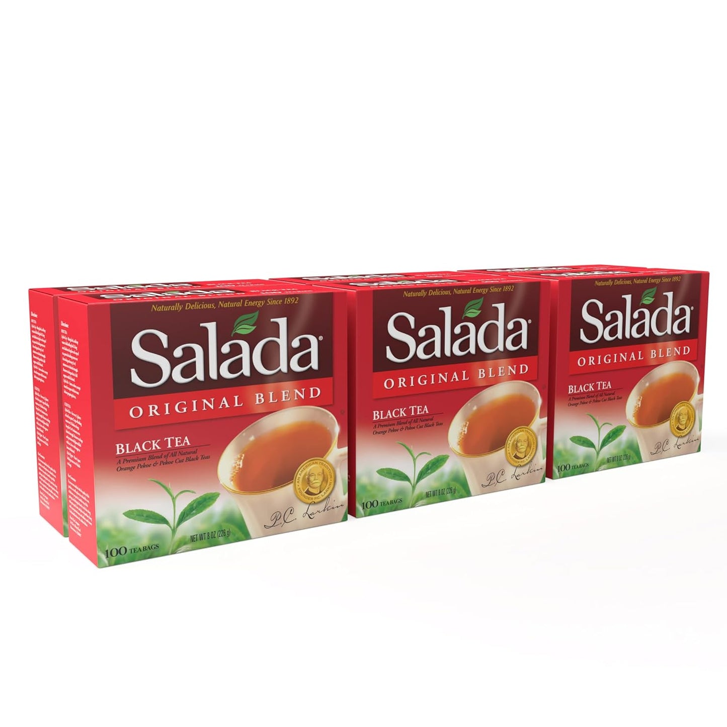 Salada Black Tea Blended Bold Strong Black Tea with 100 Bags