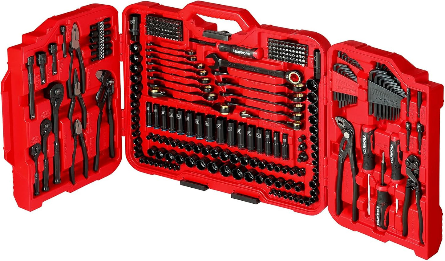 TRUE MECHANIC 312-Piece Mechanics Tool Set for Professionals