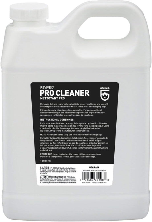Revivex Pro Cleaner 1 Gallon - Gentle Outerwear Repair