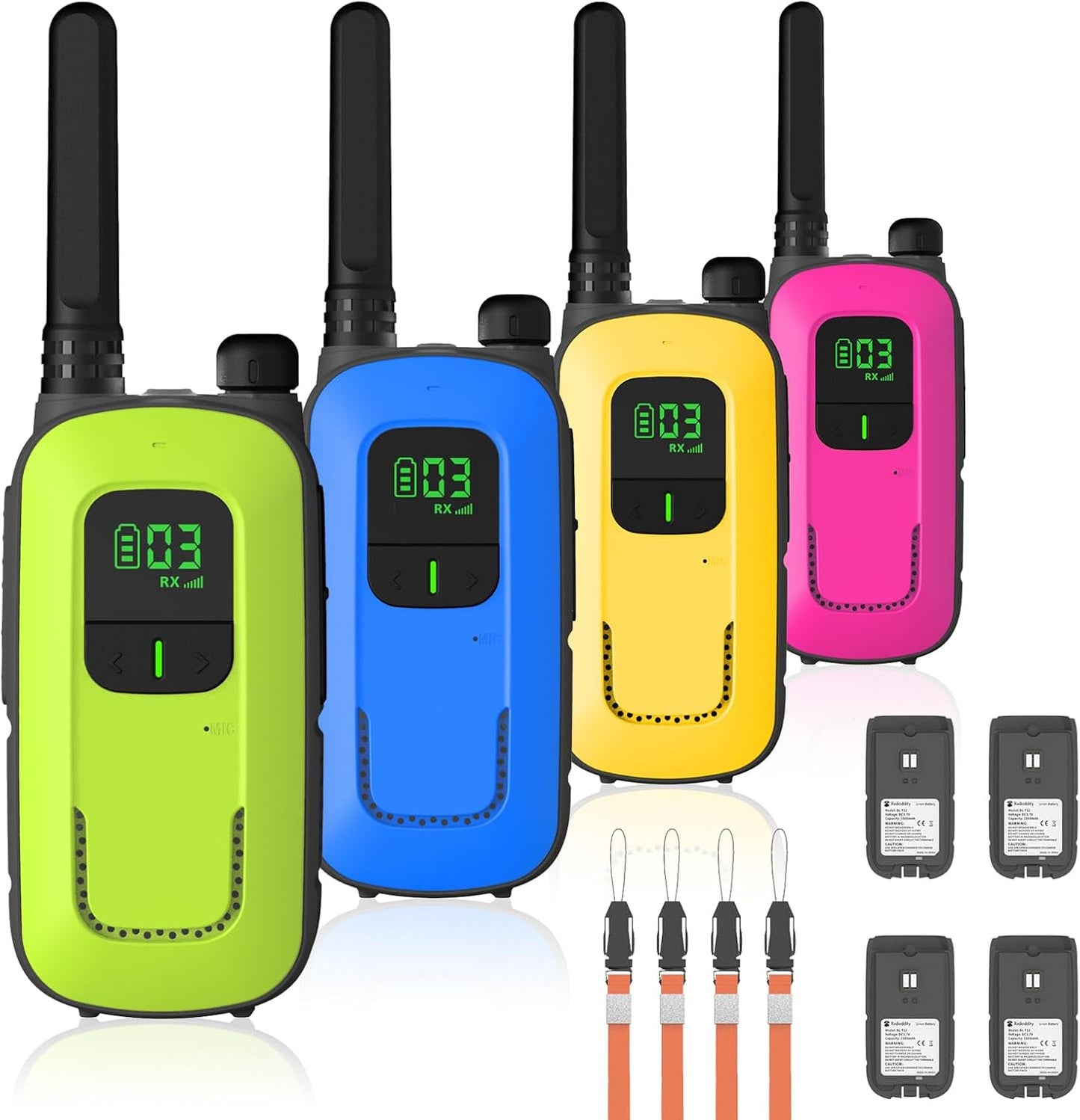 Radioddity FS-T3 Walkie Talkies for Long Range Communication