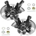 Front Steering Knuckles & Wheel Bearing Hub Assembly Pair - Reliable