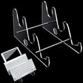 Acrylic Keyboard Display Stand Holder 3-Tier - Clear Desk Organizer