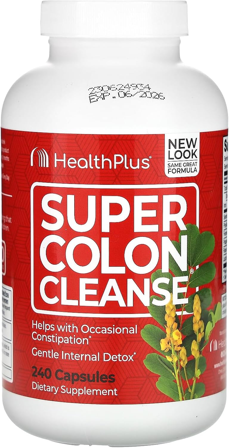 Super Colon Cleanse 530 mg for Gentle Internal Cleansing