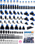 116PCS Quick Connect Air Hose Fitting Kit - Complete Push-to-Connect