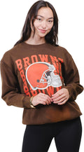 Women's NFL Oversized Cozy Sweatshirt - Ultra Game Vintage Fit