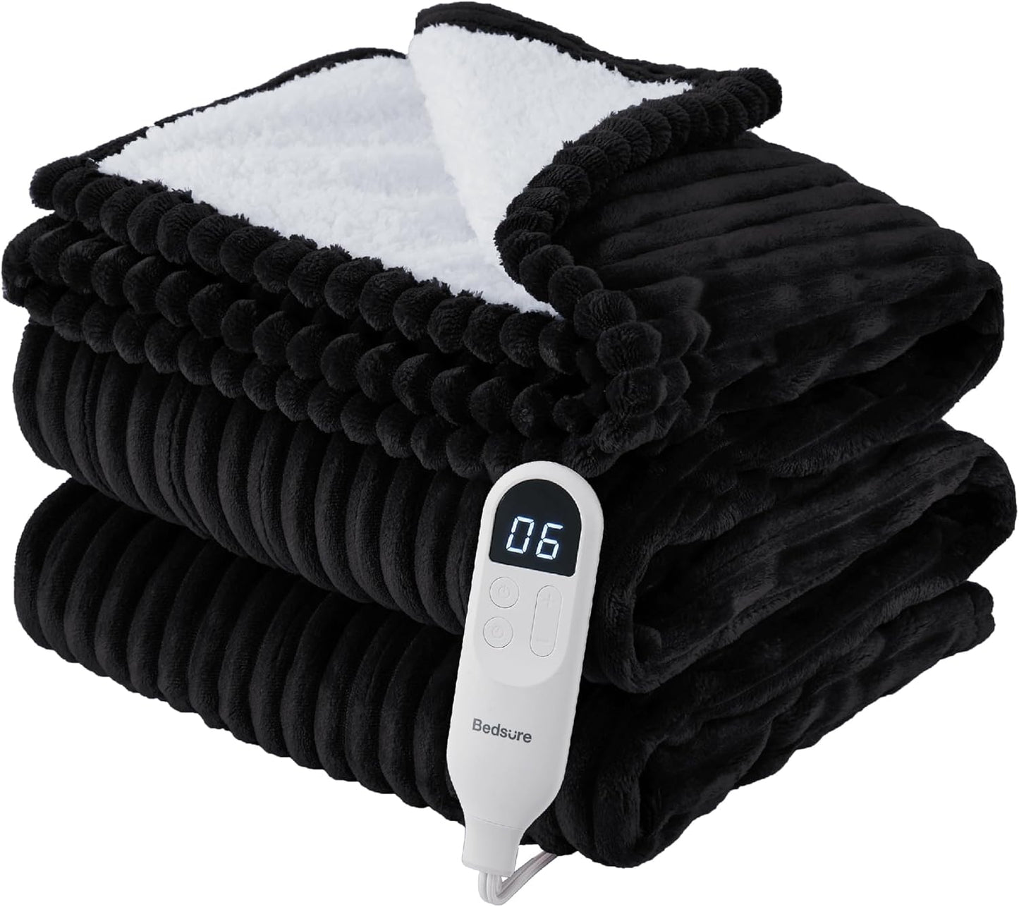 Bedsure GentleSoft Electric Blanket Full Size for Cozy Warmth