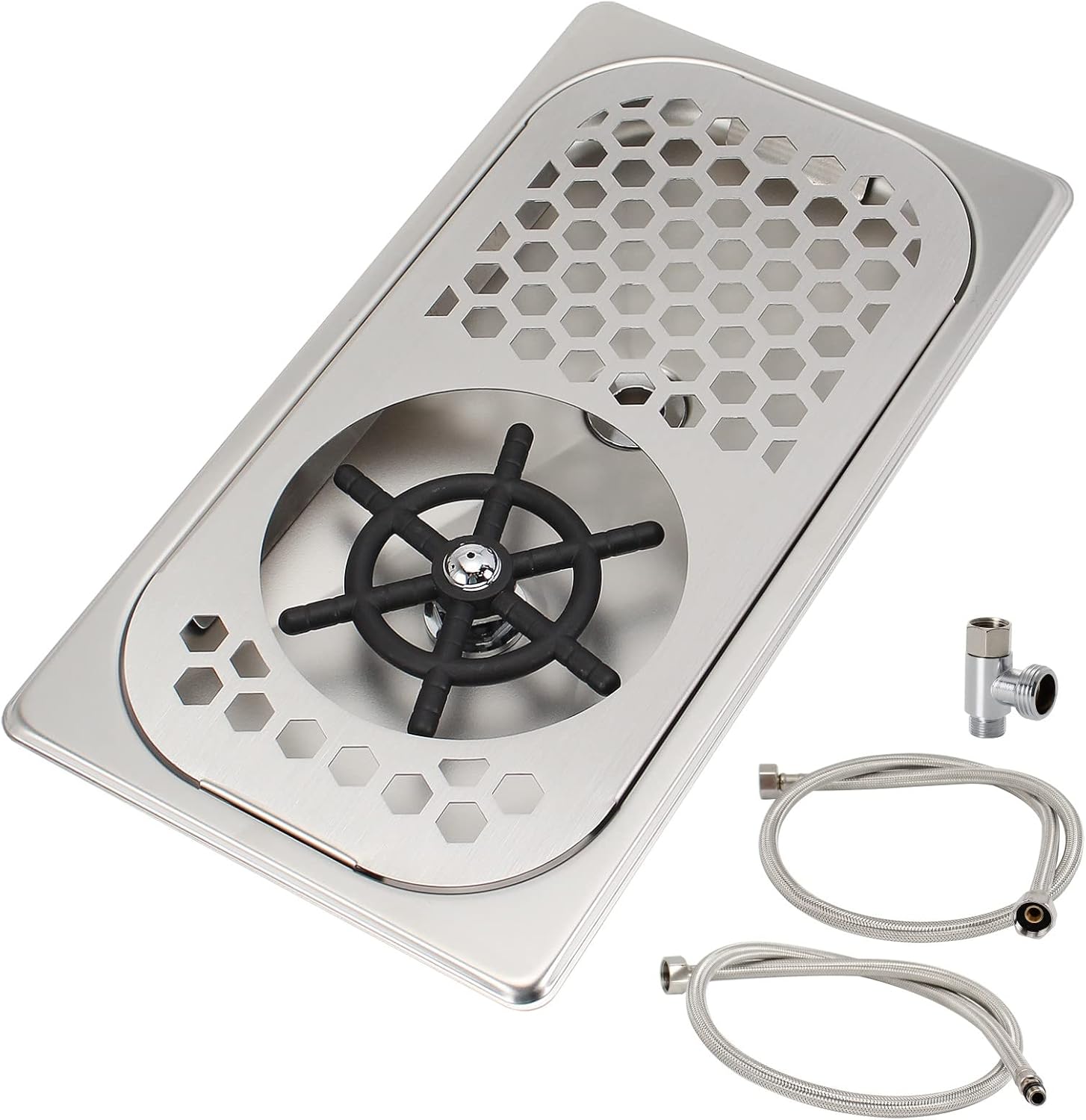 Stainless Steel Pitcher Rinser for Quick and Easy Cleaning