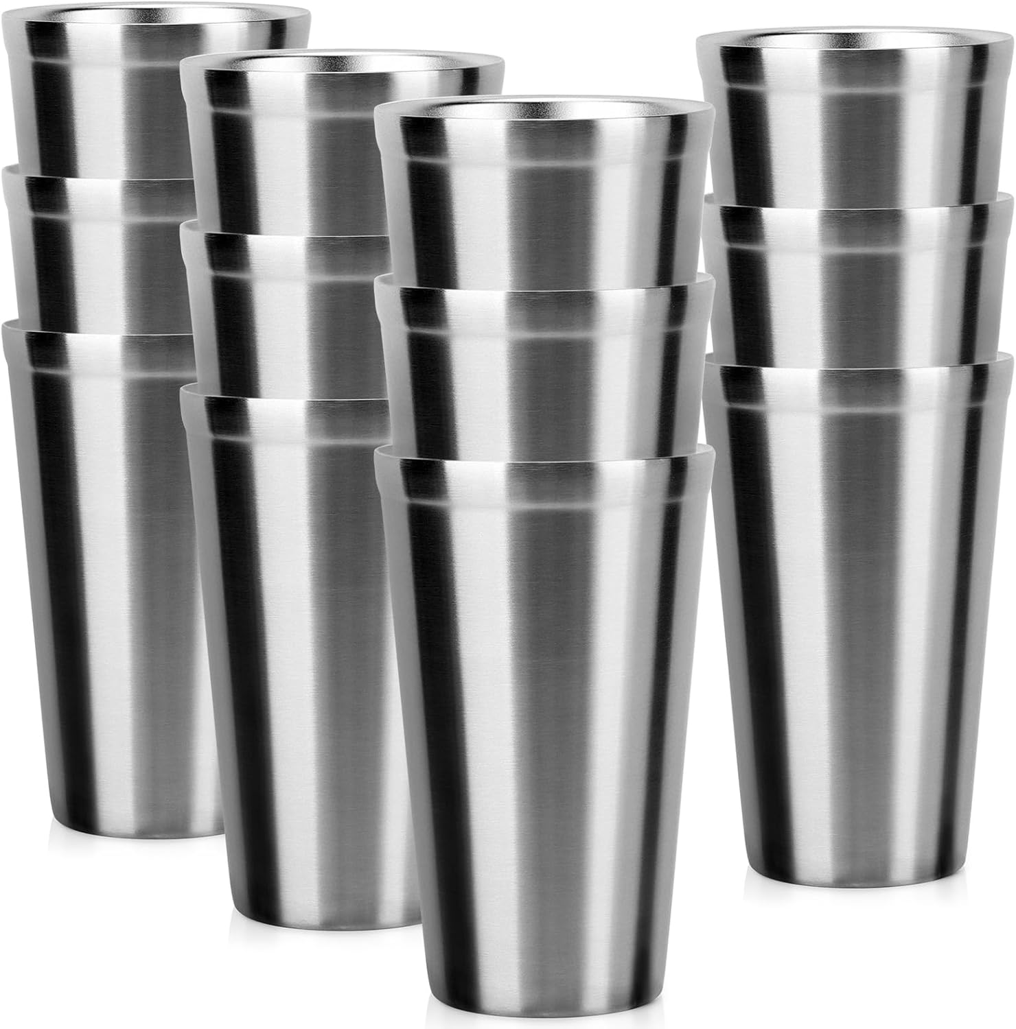 Beasea Stainless Steel Cups 16 oz - Perfect for Any Occasion