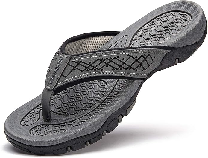 GUBARUN Mens Sport Flip Flops for Comfort and Casual Wear