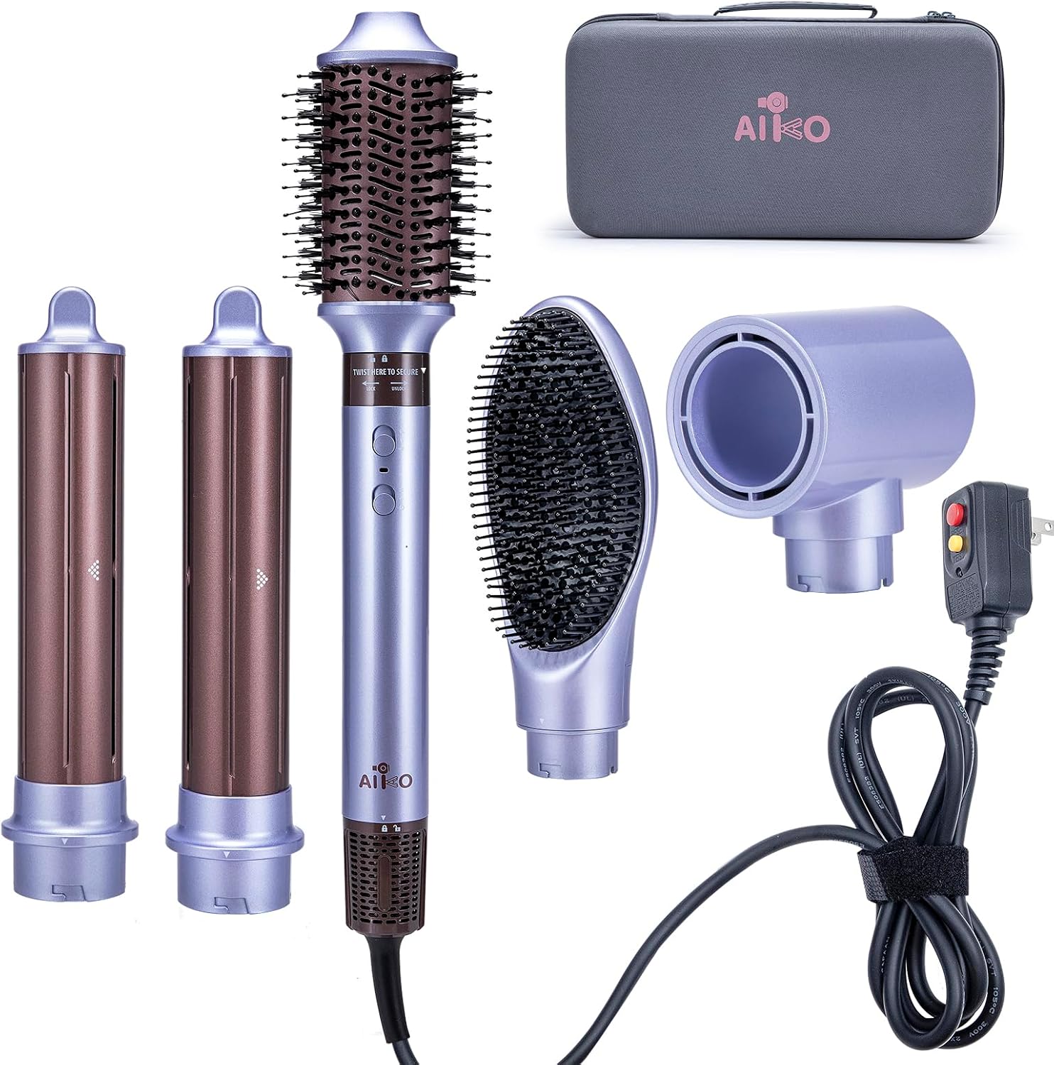 AIKO PRO 5-in-1 Styler: Fast Drying & Styling