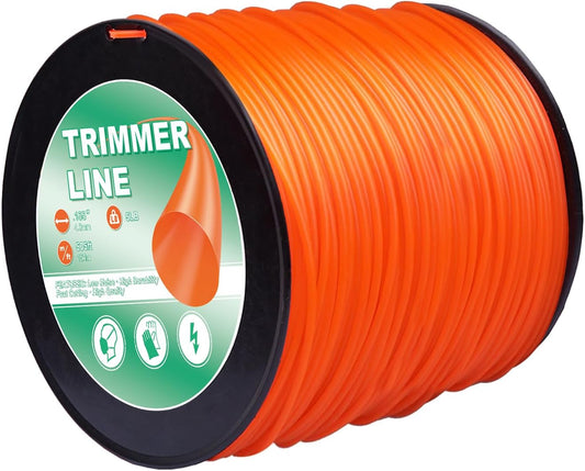 155 Trimmer Line Heavy Duty Commercial Grade Round 0.155 Inch