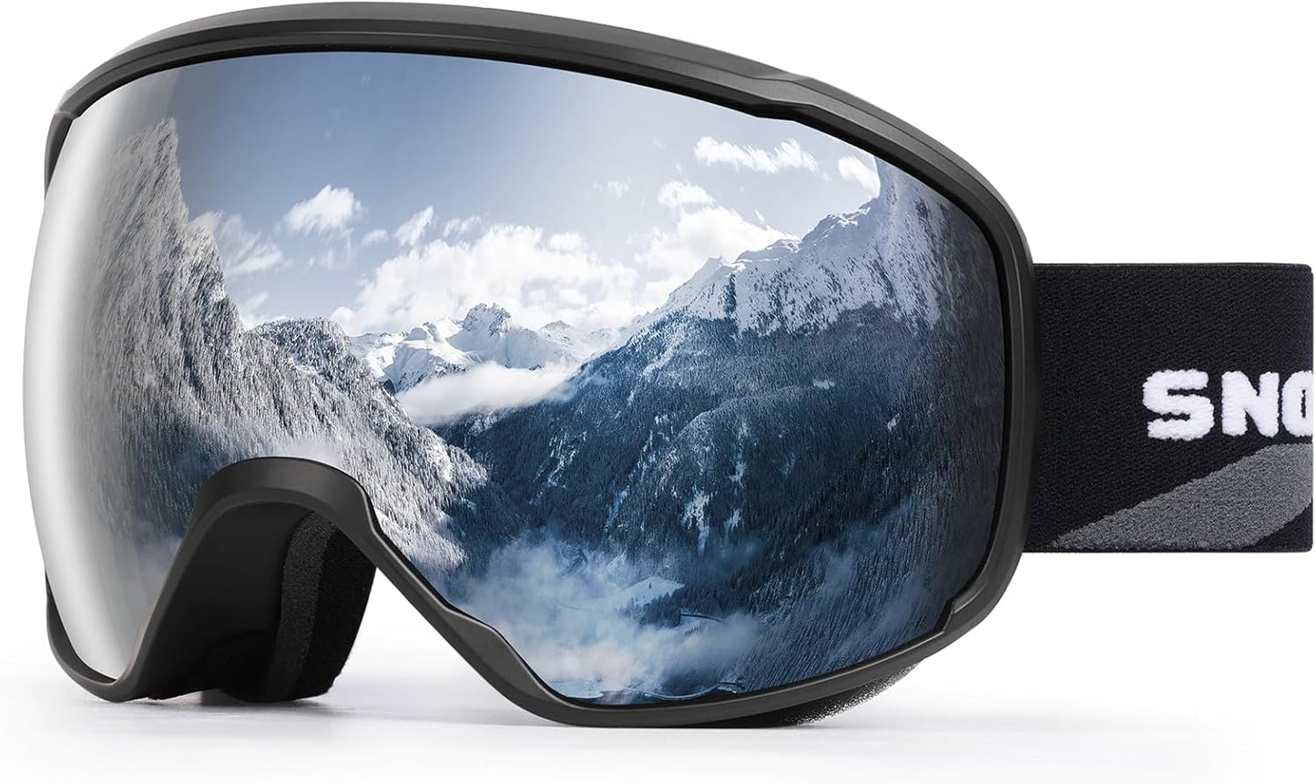 SNOWER Spherical Anti-Fog Ski Goggles