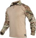G3 Camouflage Shirt with Elbow Pads for Men Tactical Hunting Uniform