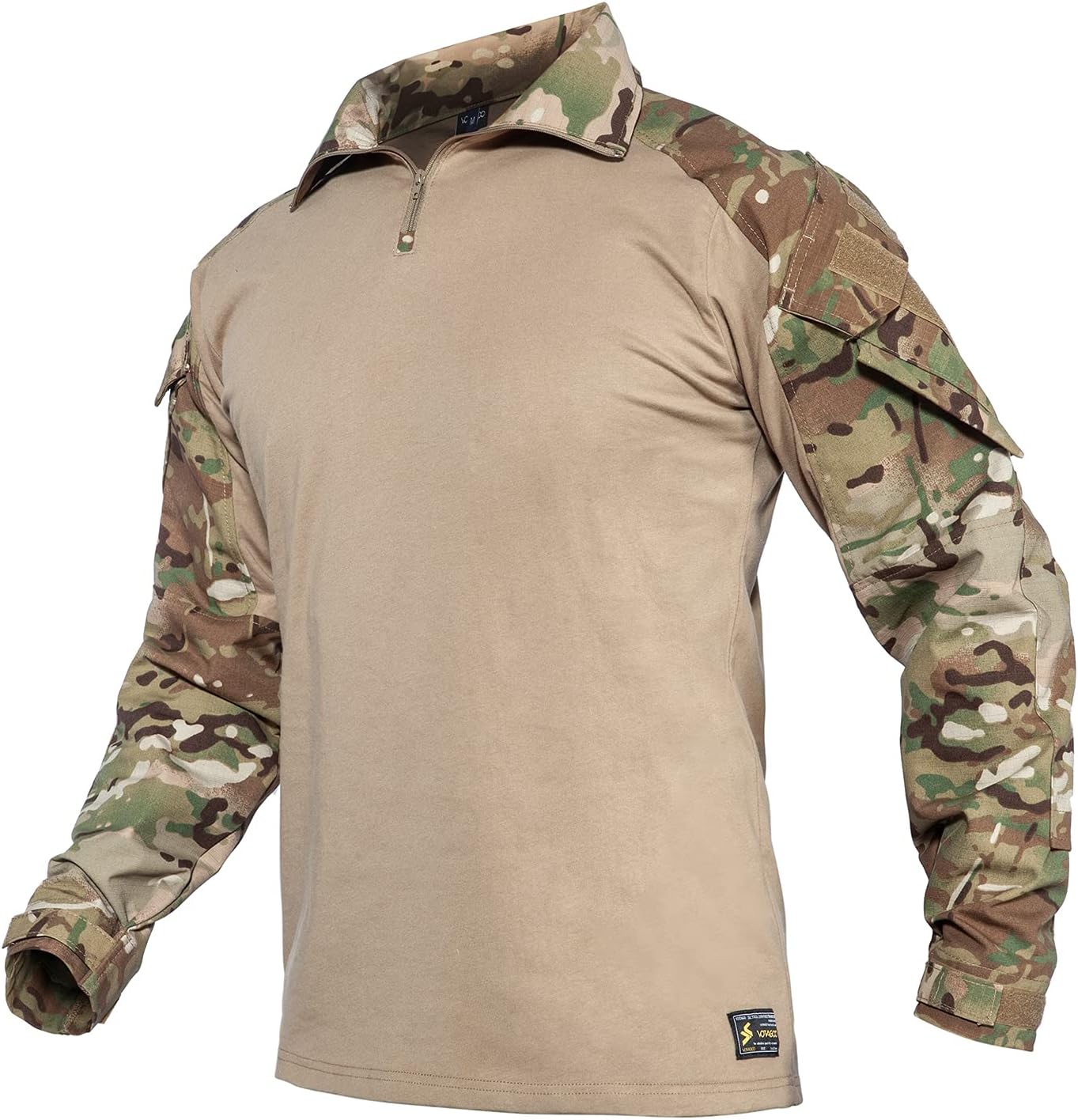 G3 Camouflage Shirt with Elbow Pads for Tactical Hunting Gear