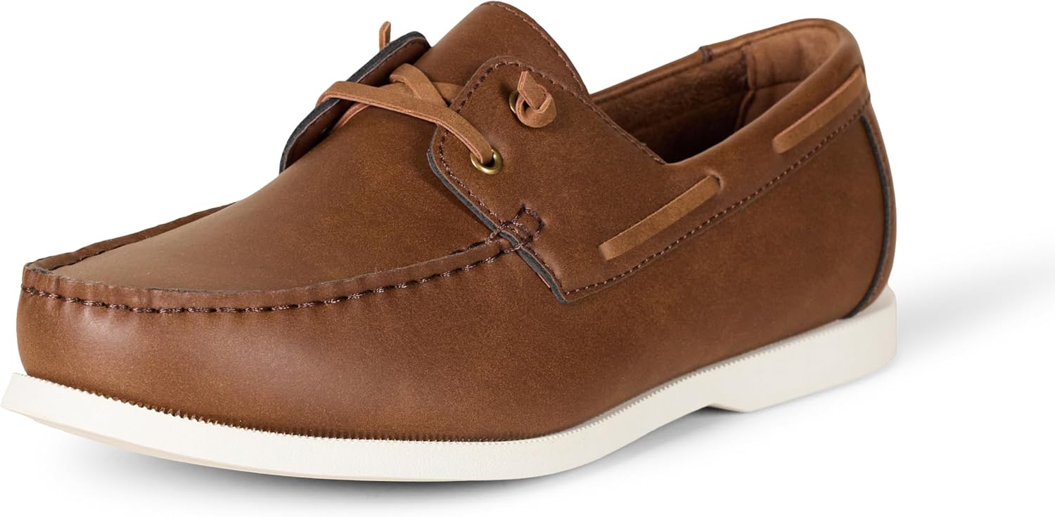 Men's Slip-On Boat Shoe with Ventilation for Comfort and Style