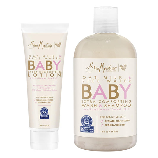SheaMoisture Baby Wash & Shampoo - Gentle Care for Sensitive Skin