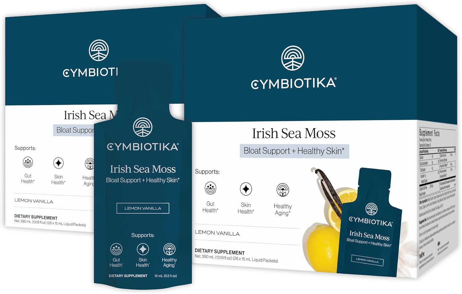 Organic Irish Sea Moss Supplement for Gut and Skin Health