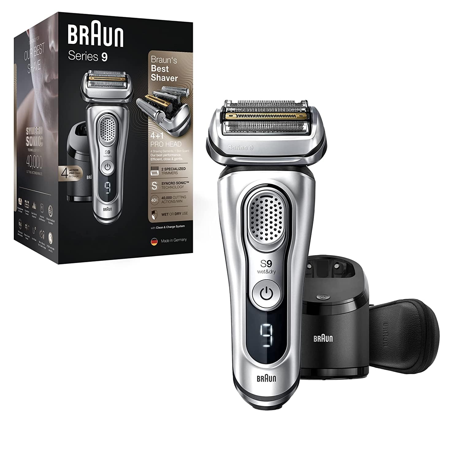 Braun Electric Razor for Men - Ultimate Waterproof Shaving