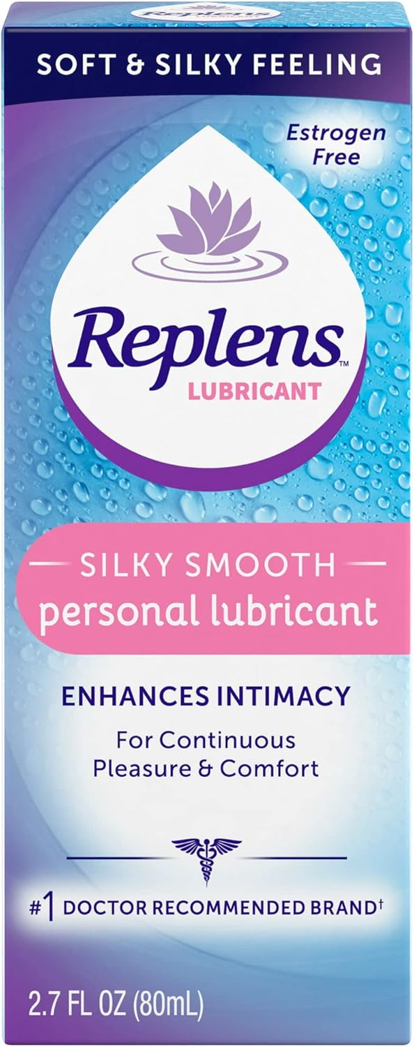 Replens Silky Smooth Personal Lubricant Enhances Intimacy