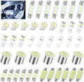 42 Pcs Car LED Lights Kit 6000K T10 Interior Bulbs Set - Versatile