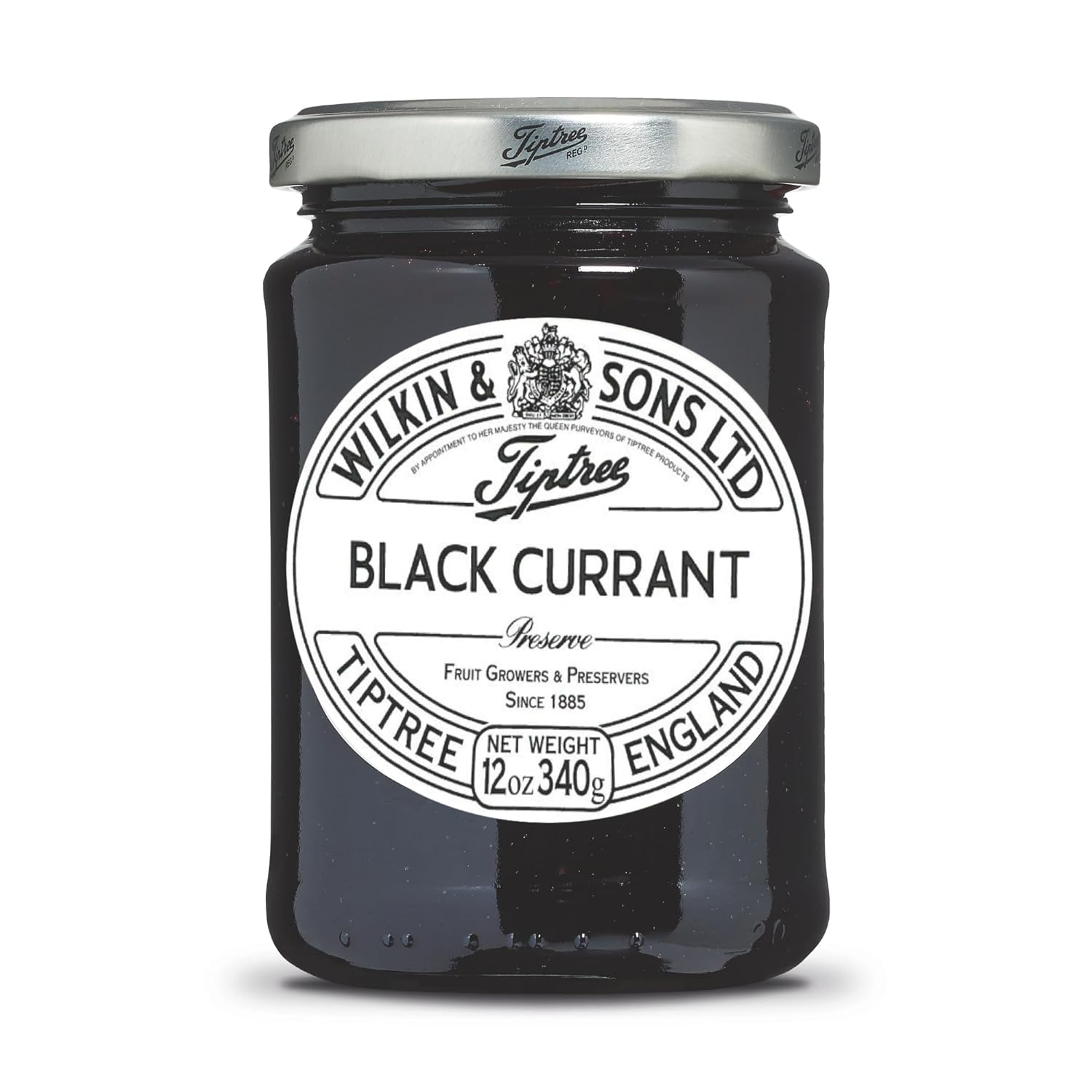 Tiptree Black Currant Preserve Pack of 6 for Delicious Spreads