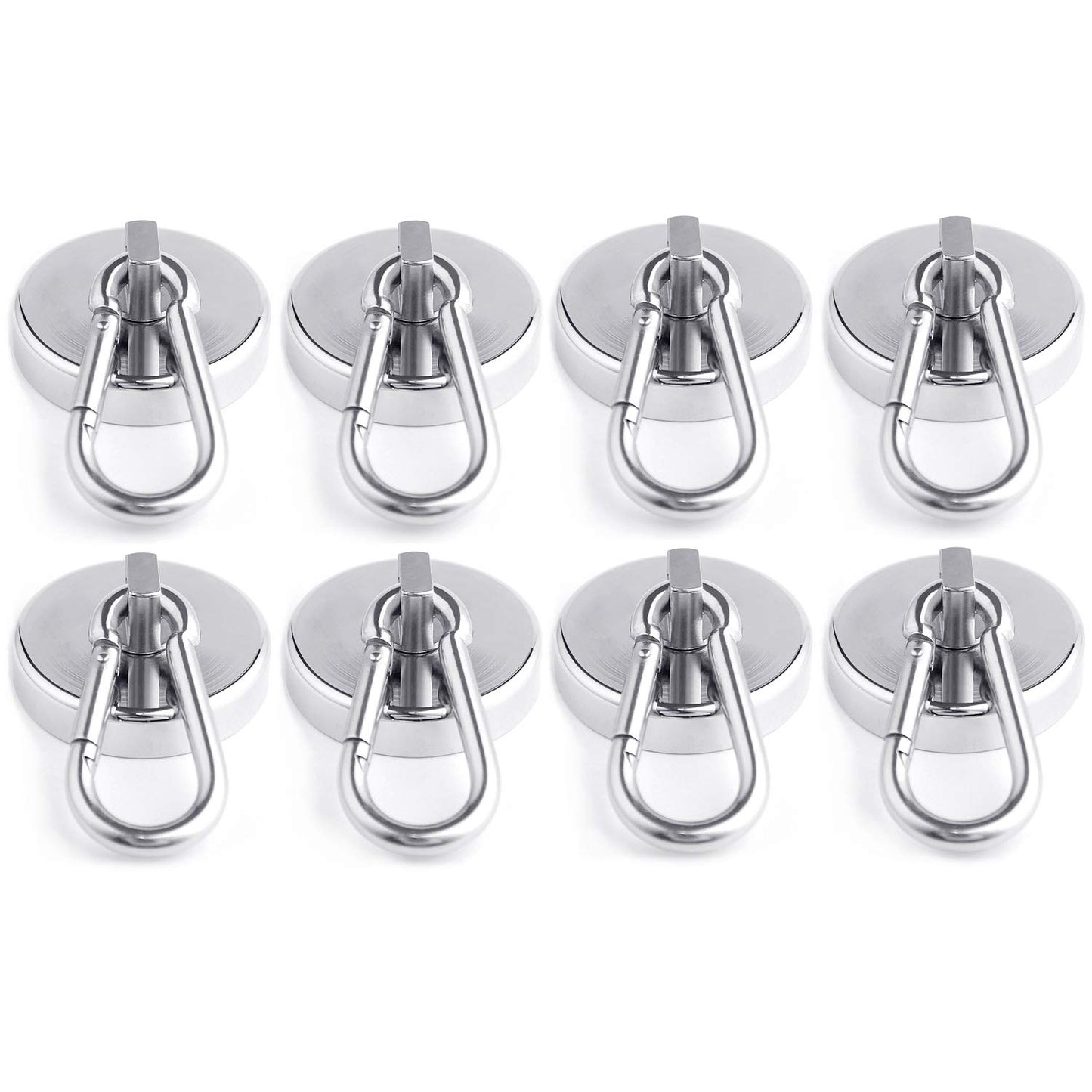 Magnetic Hooks 170lbs Heavy Duty Neodymium Carabiner Set