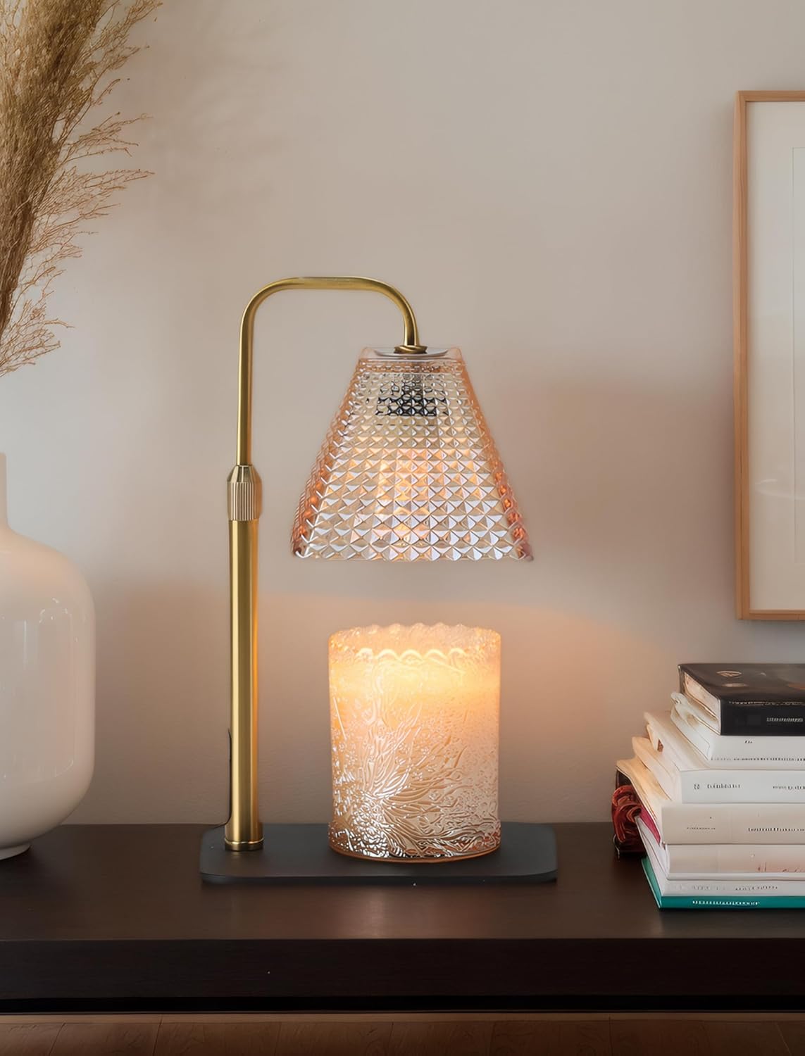 Candle Warmer Lamp with Timer & Dimmer for All Jar Sizes