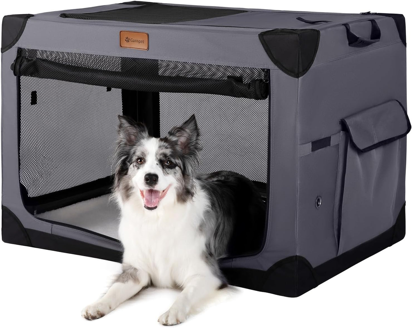 Soft Dog Crate for Large Dogs - Portable & Collapsible Design