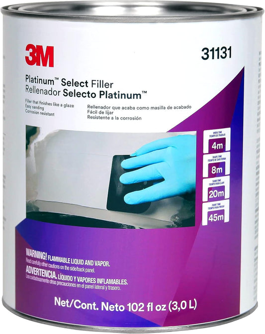 3M Platinum Select Filler 31131: Lightweight, Stain Free Formula