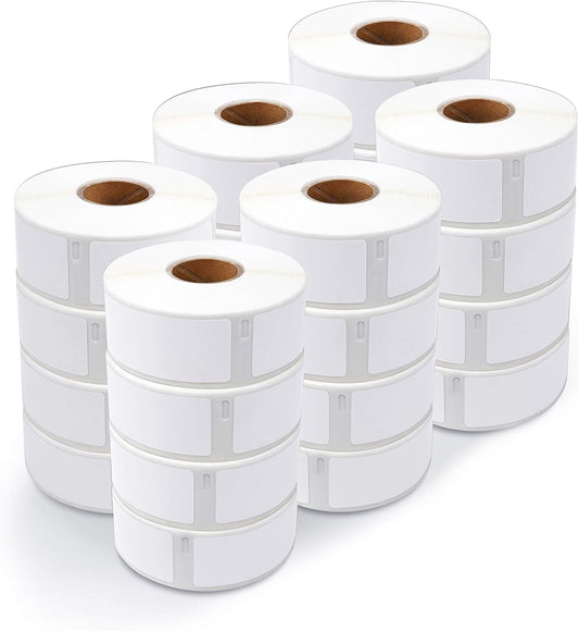 Aegis Adhesives Direct Thermal Labels for DYMO 30252 Printers
