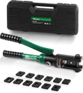 16 Ton Hydraulic Wire Crimper Battery Cable Lug Terminal Crimping Tool