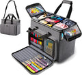 Knitting Bag Large Yarn Storage Organizer - Knit On-The-Go