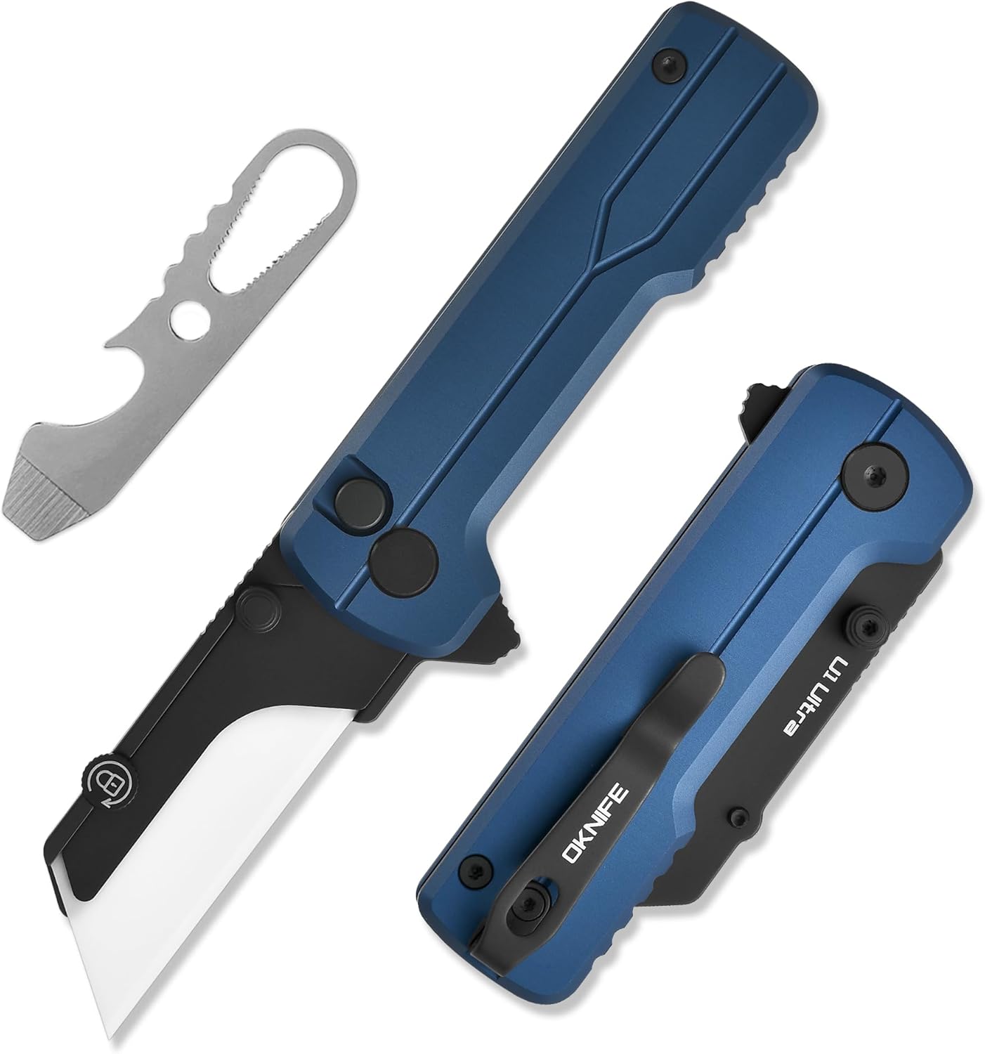 OKNIFE U1 Ultra Pocket Folding Utility Knife with Ceramic Blade