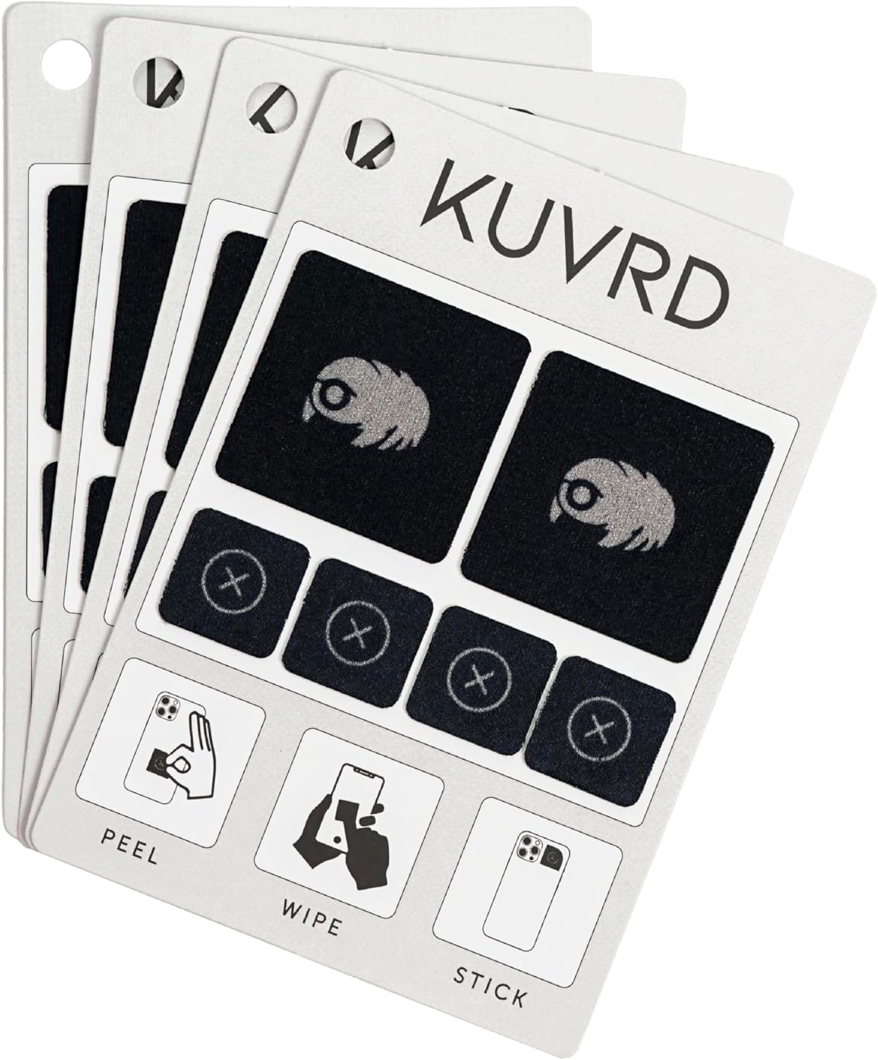KUVRD Waterbear Universal Screen Cleaners for Lenses & Screens