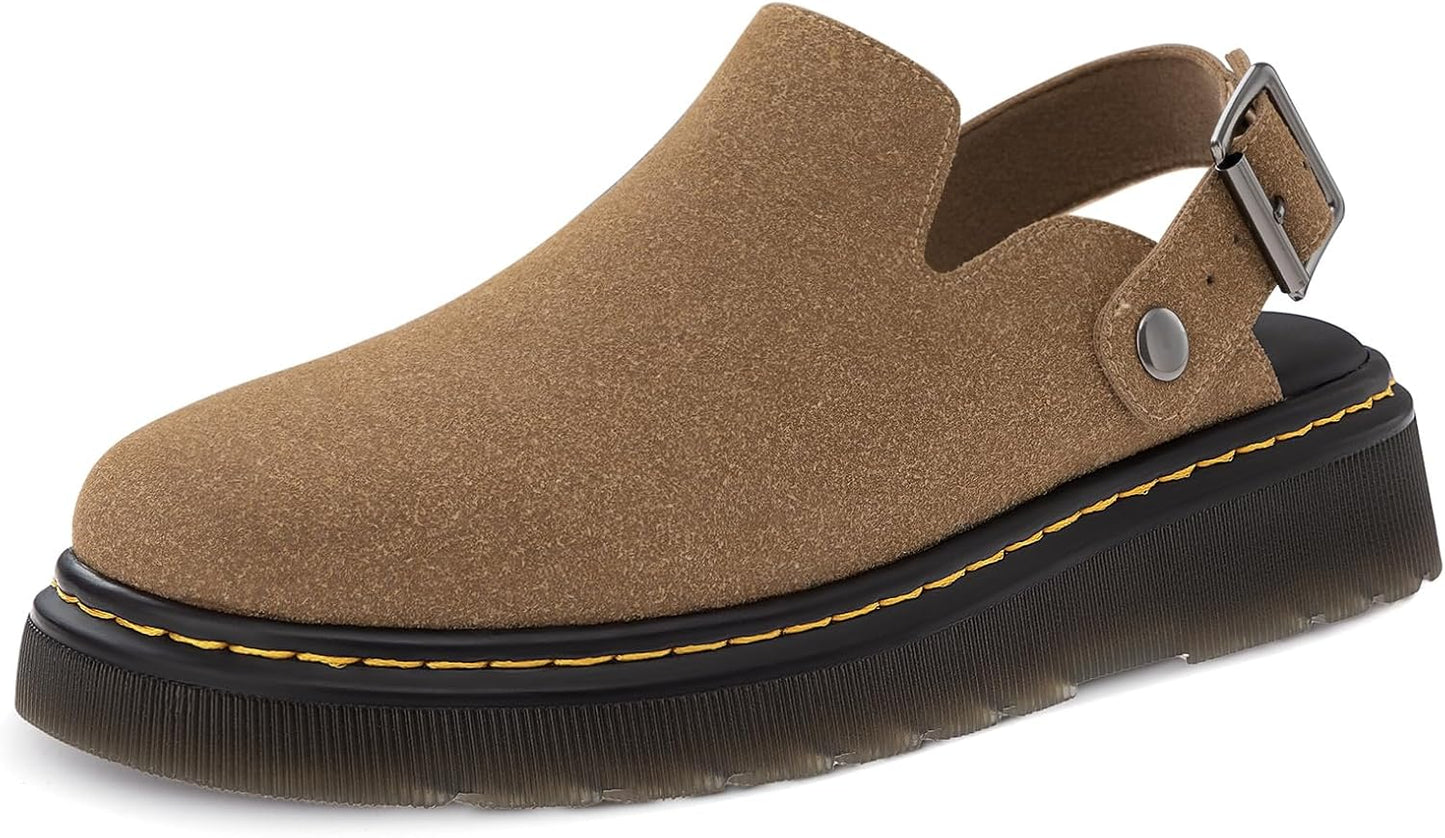 Athlefit Women's Clogs Shoes with Back Strap for Comfort