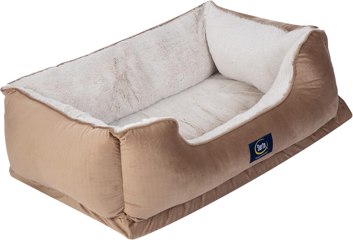 Serta Orthopedic Cuddler Dog Bed for Pets - Comfort & Support