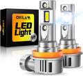 OXILAM H11/H8/H9 LED Bulbs - 700% Brighter Fog & Off-Road Lights