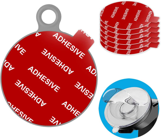 Strong 6-Pack Dashboard Adhesive Kit for Phone Mounts
