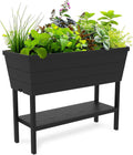 Keter Urban Bloomer Raised Garden Bed with Self Watering Gauge