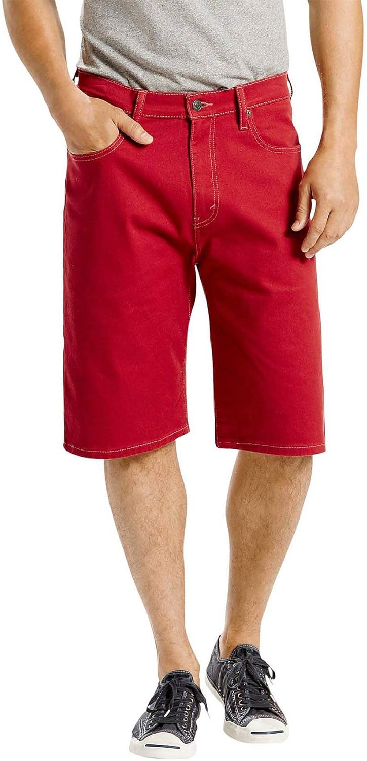 Levi's Men's 569 Loose Straight Denim Shorts for Comfort